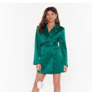 NWT Nasty Gal Blazer Dress